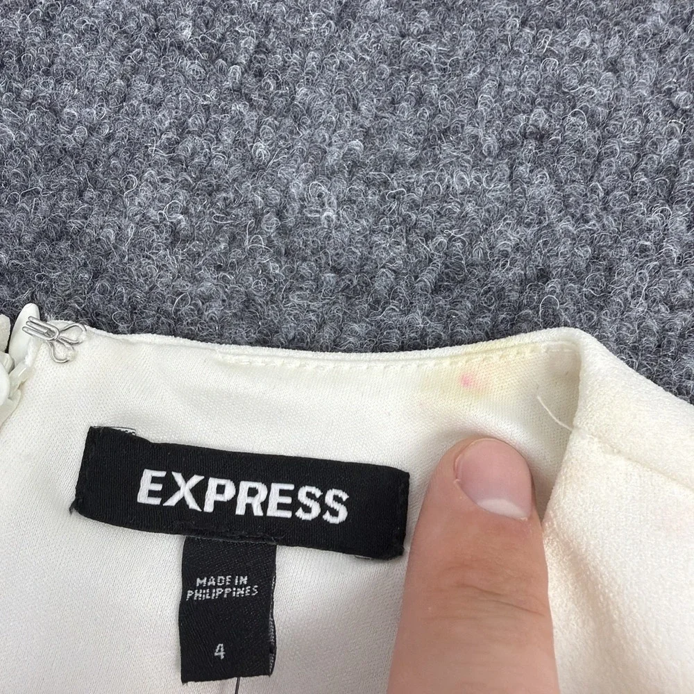Express white solid